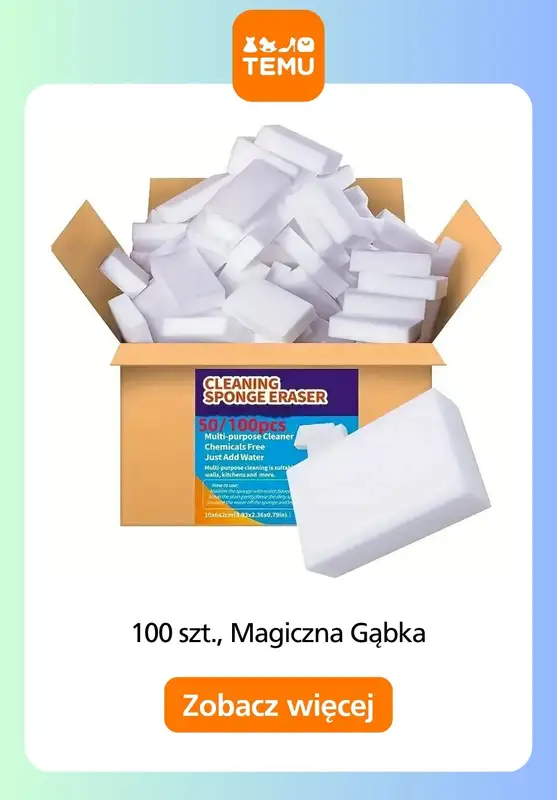 Temu - gazetka promocyjna Produkty do sprzątania od soboty 18.10  - strona 6
