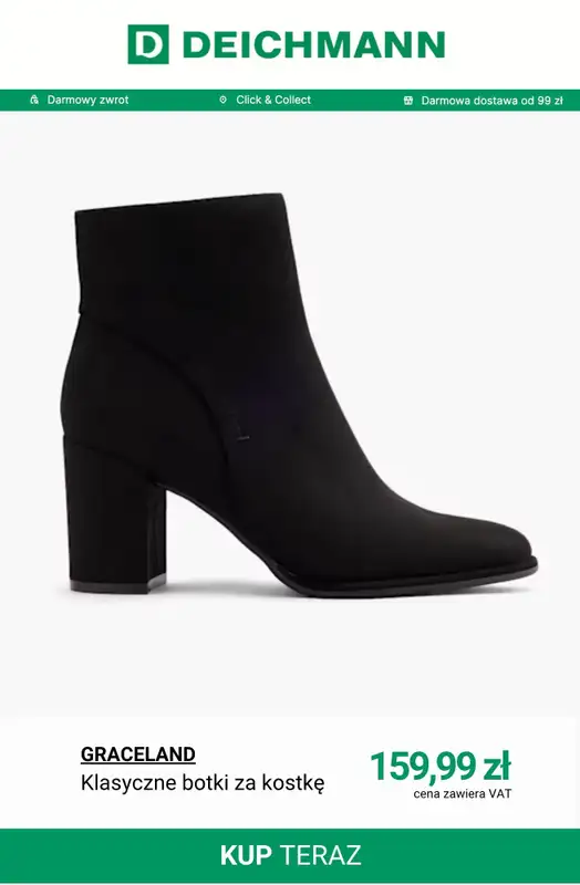 Deichmann - gazetka promocyjna -20% na nieprzecenione buty   - strona 3