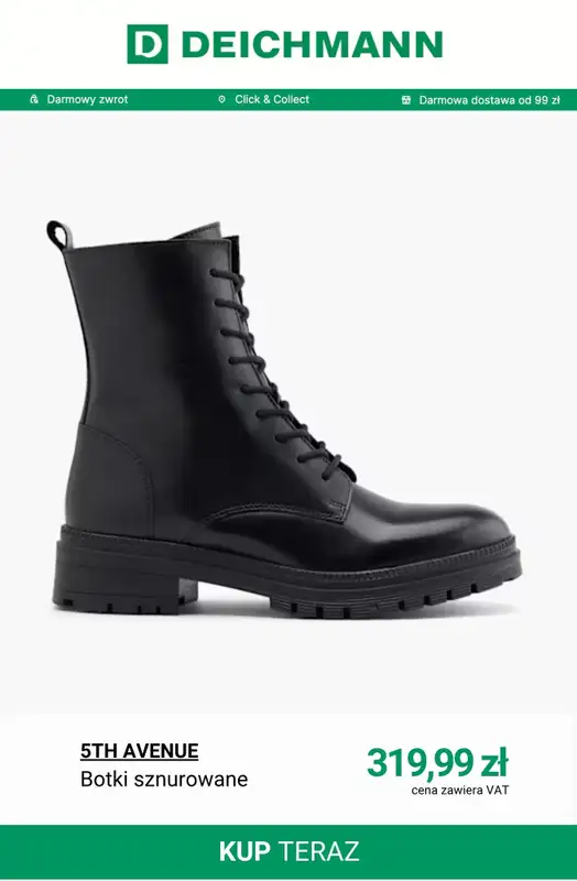 Deichmann - gazetka promocyjna -20% na nieprzecenione buty   - strona 2