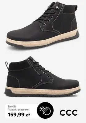 CCC - gazetka promocyjna Męskie buty ocieplane od piątku 17.10  - strona 8
