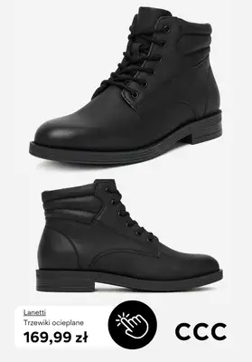 CCC - gazetka promocyjna Męskie buty ocieplane od piątku 17.10  - strona 9