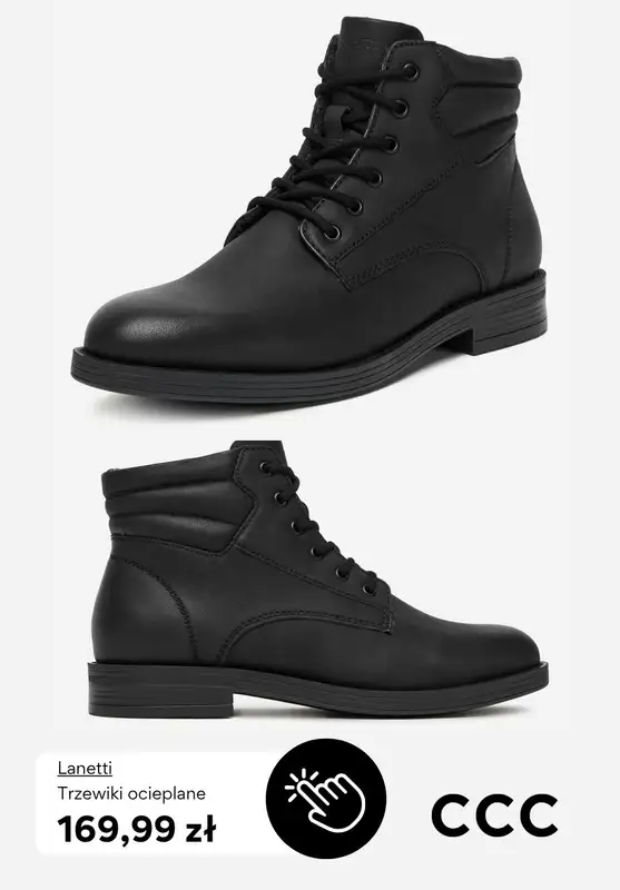 CCC - gazetka promocyjna Męskie buty ocieplane od piątku 17.10  - strona 9