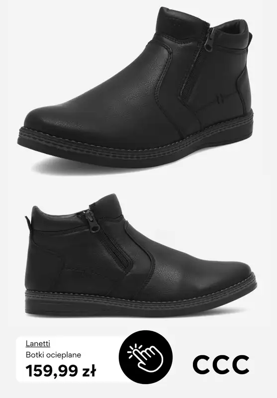 CCC - gazetka promocyjna Męskie buty ocieplane od piątku 17.10  - strona 5