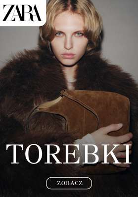 Zara - gazetka promocyjna Modne torebki do jesiennych stylizacji od soboty 18.10 