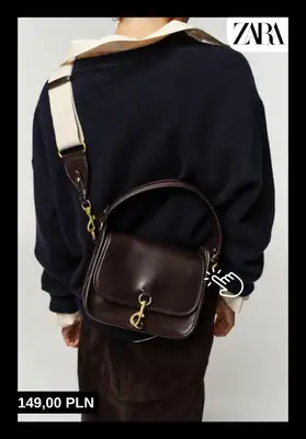 Zara - gazetka promocyjna Modne torebki do jesiennych stylizacji od soboty 18.10  - strona 4