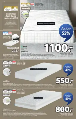Jysk - gazetka promocyjna Świetna oferta dla domu. Rabat do 60% od środy 22.10 do niedzieli 09.11 - strona 12 Jysk - gazetka promocyjna Świetna oferta dla domu. Rabat do 60% od środy 22.10 do niedzieli 09.11 - strona 12