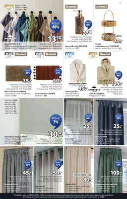 Jysk - gazetka promocyjna Świetna oferta dla domu. Rabat do 60% od środy 22.10 do niedzieli 09.11 - strona 15