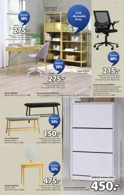 Jysk - gazetka promocyjna Świetna oferta dla domu. Rabat do 60% od środy 22.10 do niedzieli 09.11 - strona 5 Jysk - gazetka promocyjna Świetna oferta dla domu. Rabat do 60% od środy 22.10 do niedzieli 09.11 - strona 5