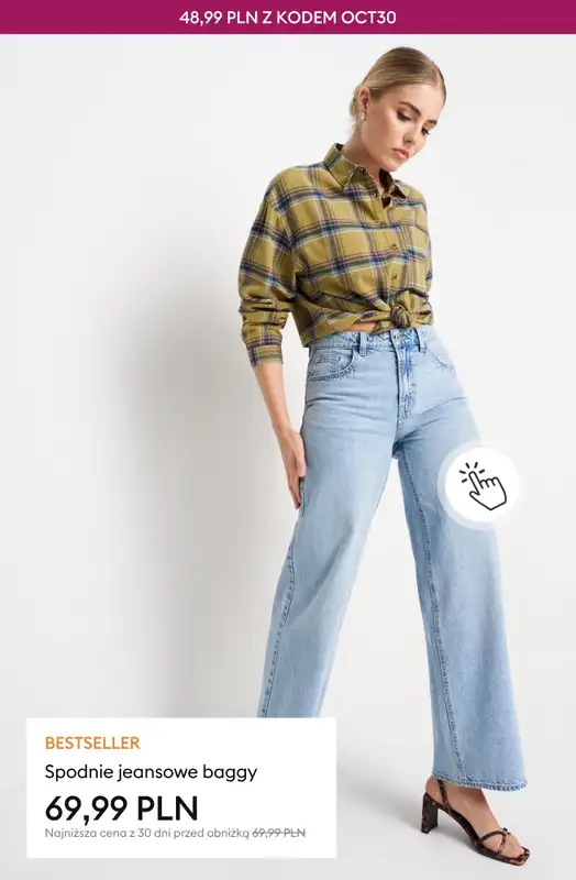 Sinsay - gazetka promocyjna -30% NA WSZYSTKO z kategorii Oferta Miesiąca od piątku 17.10 do poniedziałku 20.10 - strona 17