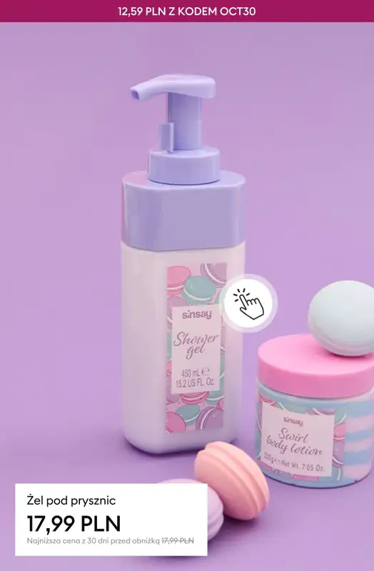 Sinsay - gazetka promocyjna -30% NA WSZYSTKO z kategorii Oferta Miesiąca od piątku 17.10 do poniedziałku 20.10 - strona 12