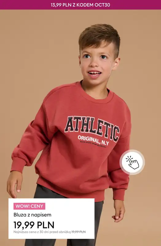 Sinsay - gazetka promocyjna -30% NA WSZYSTKO z kategorii Oferta Miesiąca od piątku 17.10 do poniedziałku 20.10 - strona 26