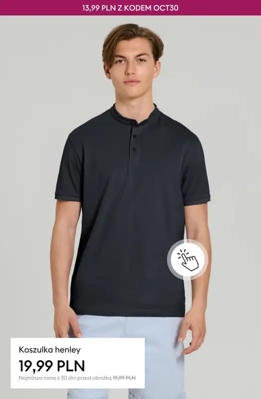 Sinsay - gazetka promocyjna -30% NA WSZYSTKO z kategorii Oferta Miesiąca od piątku 17.10 do poniedziałku 20.10 - strona 9