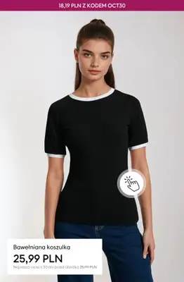 Sinsay - gazetka promocyjna -30% NA WSZYSTKO z kategorii Oferta Miesiąca od piątku 17.10 do poniedziałku 20.10 - strona 20