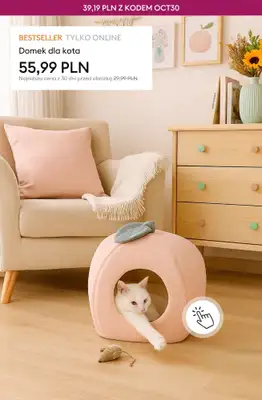 Sinsay - gazetka promocyjna -30% NA WSZYSTKO z kategorii Oferta Miesiąca od piątku 17.10 do poniedziałku 20.10 - strona 19