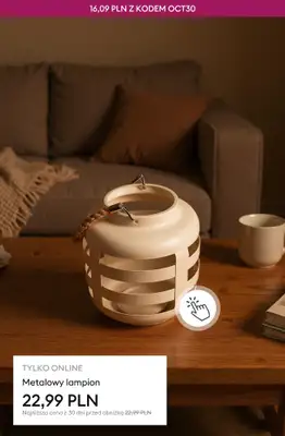 Sinsay - gazetka promocyjna -30% NA WSZYSTKO z kategorii Oferta Miesiąca od piątku 17.10 do poniedziałku 20.10 - strona 8