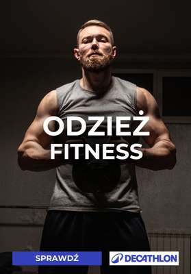 Decathlon - gazetka promocyjna Odzież fitness dla niej i dla niego od soboty 18.10 