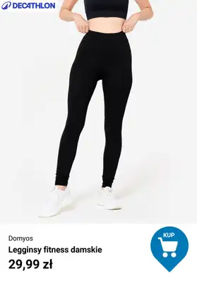 Decathlon - gazetka promocyjna Odzież fitness dla niej i dla niego od soboty 18.10  - strona 4