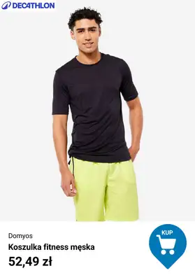 Decathlon - gazetka promocyjna Odzież fitness dla niej i dla niego od soboty 18.10  - strona 6