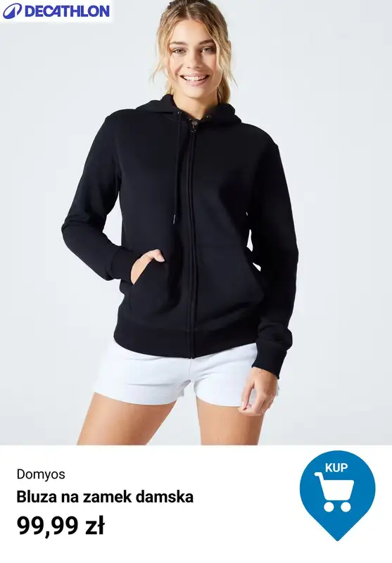 Decathlon - gazetka promocyjna Odzież fitness dla niej i dla niego   - strona 2