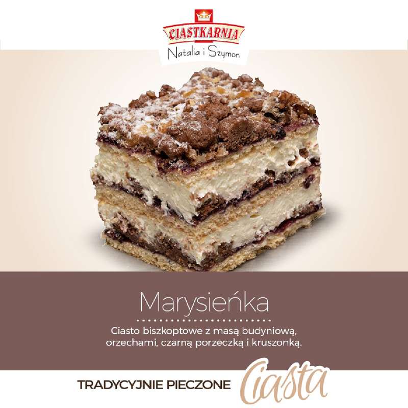 TOPAZ - gazetka promocyjna Katalog Ciasta: Ciastkarnia Natalia i Szymon od piątku 17.10 do środy 31.12 - strona 34