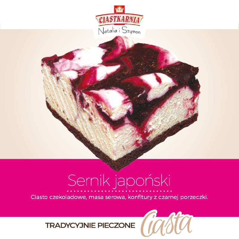 TOPAZ - gazetka promocyjna Katalog Ciasta: Ciastkarnia Natalia i Szymon od piątku 17.10 do środy 31.12 - strona 18