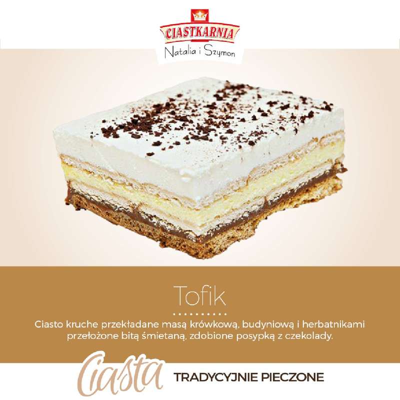 TOPAZ - gazetka promocyjna Katalog Ciasta: Ciastkarnia Natalia i Szymon od piątku 17.10 do środy 31.12 - strona 25