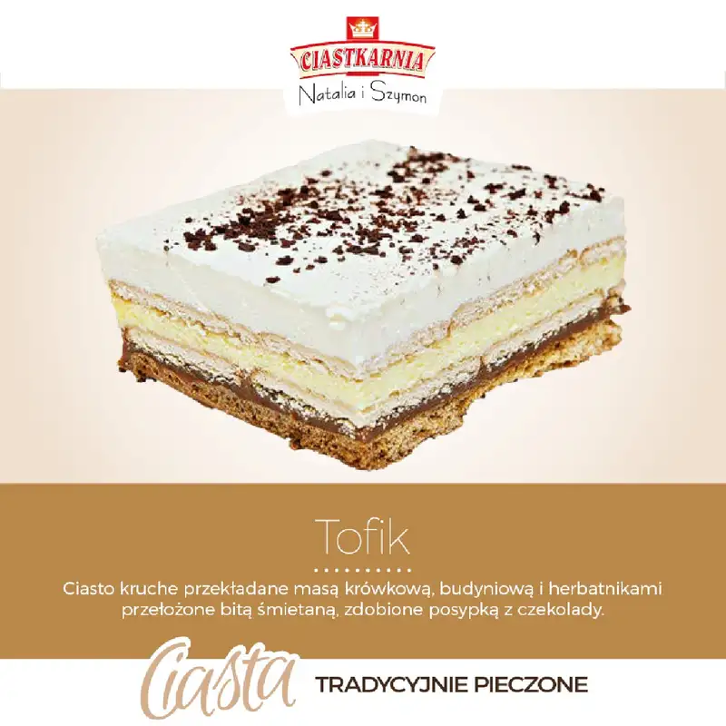 TOPAZ - gazetka promocyjna Katalog Ciasta: Ciastkarnia Natalia i Szymon od piątku 17.10 do środy 31.12 - strona 25