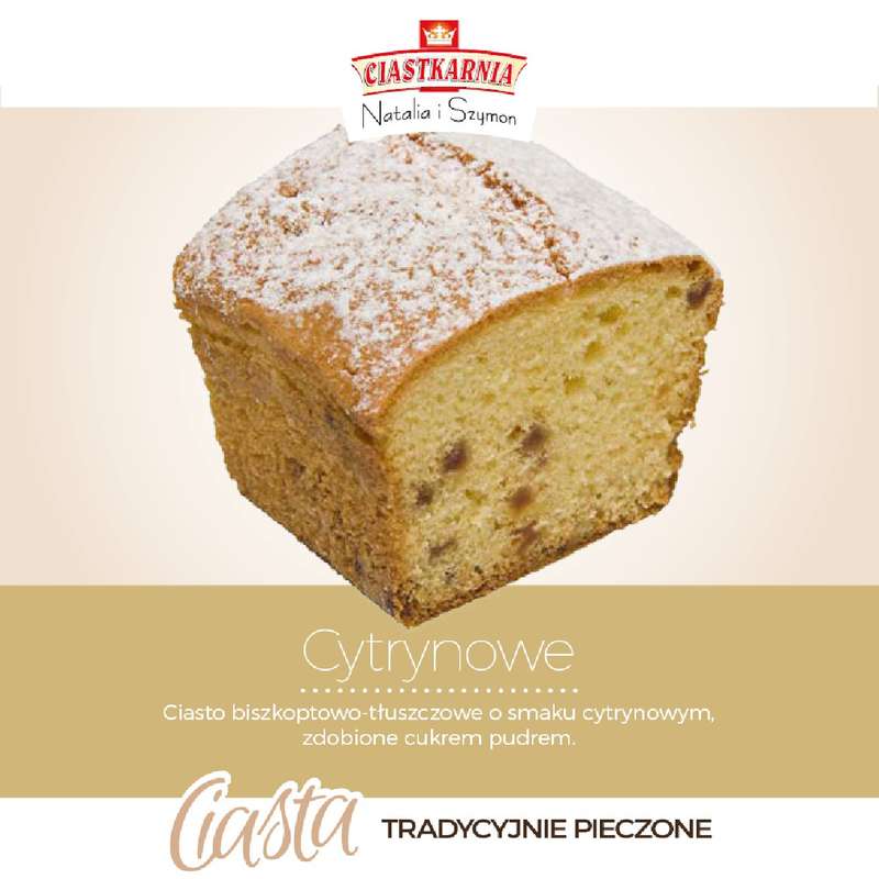 TOPAZ - gazetka promocyjna Katalog Ciasta: Ciastkarnia Natalia i Szymon od piątku 17.10 do środy 31.12 - strona 6