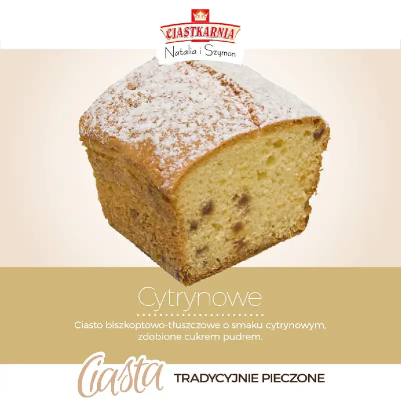 TOPAZ - gazetka promocyjna Katalog Ciasta: Ciastkarnia Natalia i Szymon od piątku 17.10 do środy 31.12 - strona 6