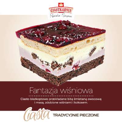 TOPAZ - gazetka promocyjna Pyszne ciasta na każdą okazję! od piątku 17.10 do środy 31.12 - strona 8