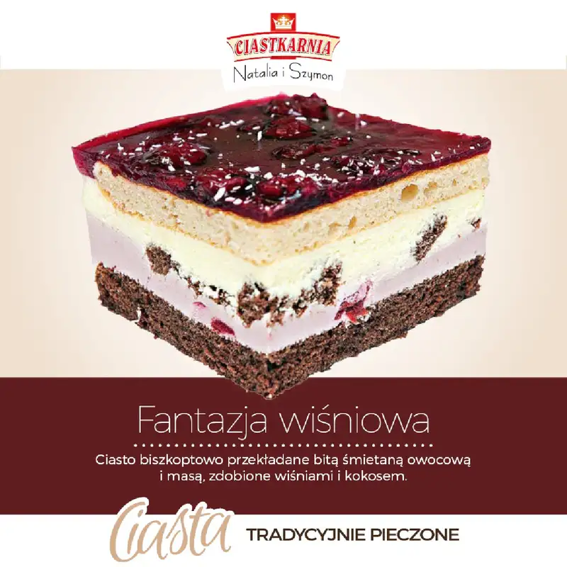 TOPAZ - gazetka promocyjna Katalog Ciasta: Ciastkarnia Natalia i Szymon od piątku 17.10 do środy 31.12 - strona 8