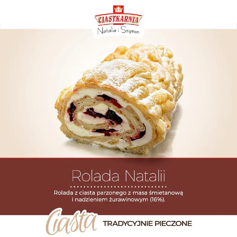 TOPAZ - gazetka promocyjna Katalog Ciasta: Ciastkarnia Natalia i Szymon od piątku 17.10 do środy 31.12 - strona 40