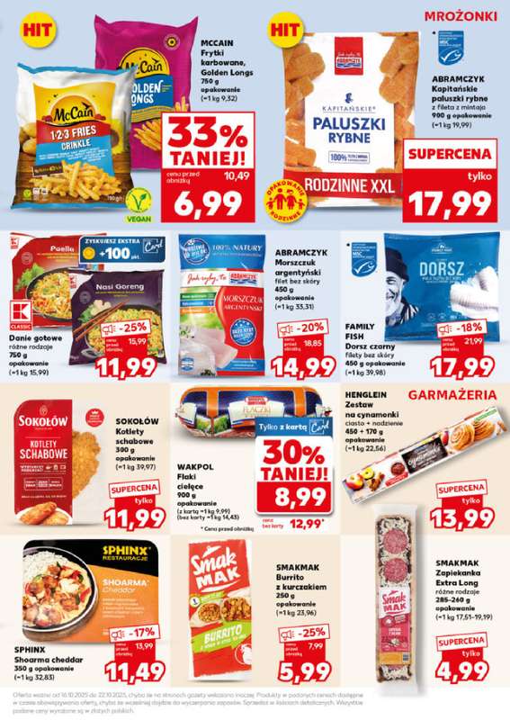 Kaufland - gazetka promocyjna Mocny Start od poniedziałku 20.10 do środy 22.10 - strona 17