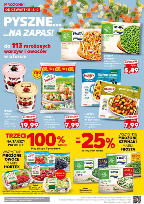 Kaufland - gazetka promocyjna Mocny Start od poniedziałku 20.10 do środy 22.10 - strona 16