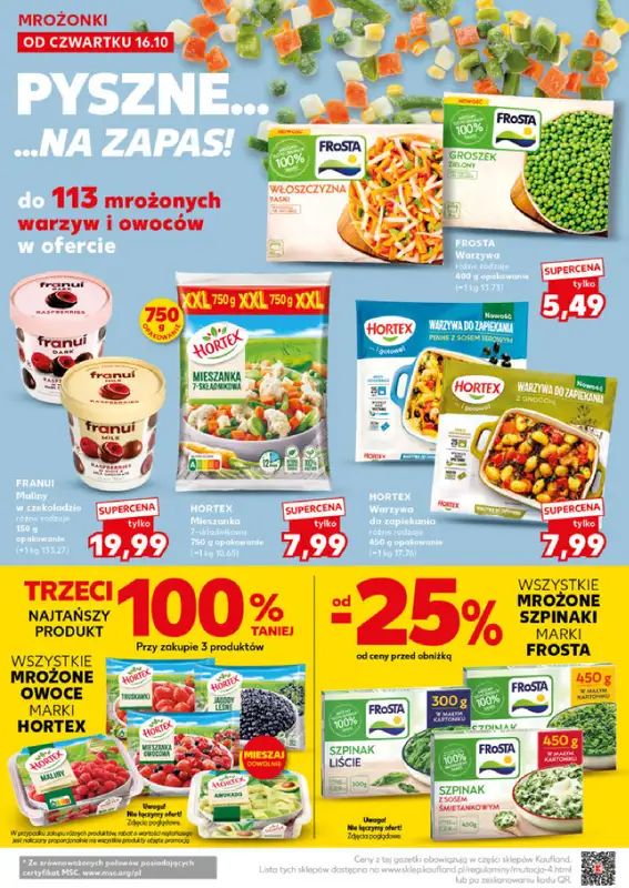 Kaufland - gazetka promocyjna Mocny Start od poniedziałku 20.10 do środy 22.10 - strona 16