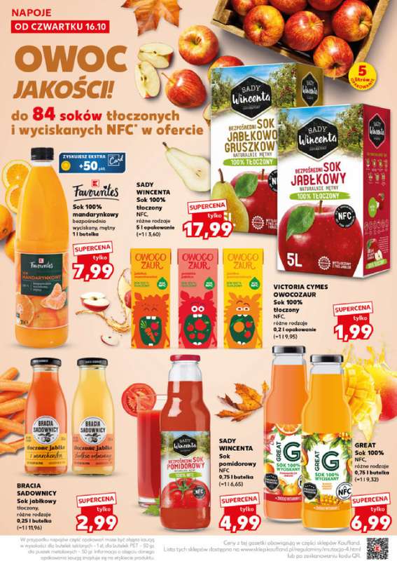 Kaufland - gazetka promocyjna Mocny Start od poniedziałku 20.10 do środy 22.10 - strona 20