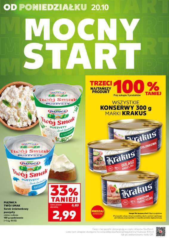 Kaufland - gazetka promocyjna Mocny Start od poniedziałku 20.10 do środy 22.10 - strona 4