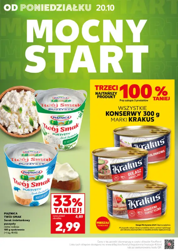 Kaufland - gazetka promocyjna Mocny Start od poniedziałku 20.10 do środy 22.10 - strona 4