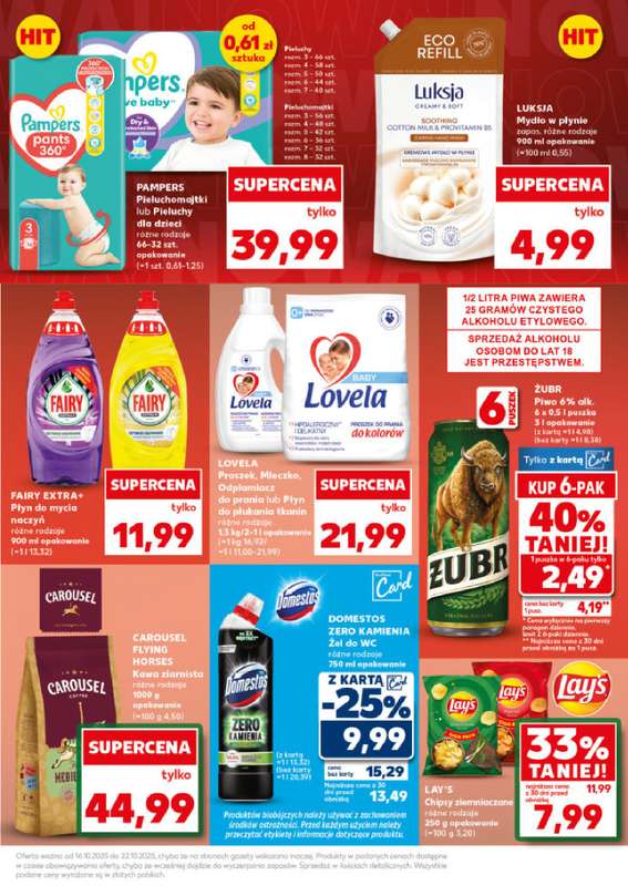 Kaufland - gazetka promocyjna Mocny Start od poniedziałku 20.10 do środy 22.10 - strona 13