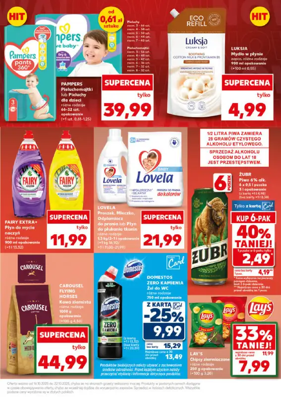 Kaufland - gazetka promocyjna Mocny Start od poniedziałku 20.10 do środy 22.10 - strona 13