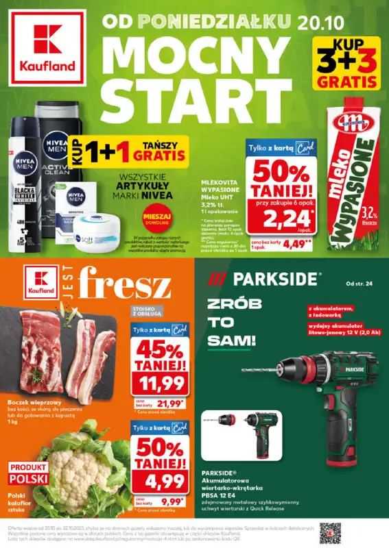 Kaufland - gazetka promocyjna Mocny Start  