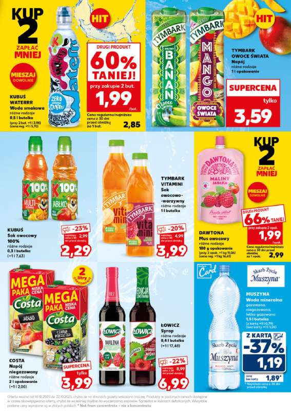 Kaufland - gazetka promocyjna Mocny Start od poniedziałku 20.10 do środy 22.10 - strona 21