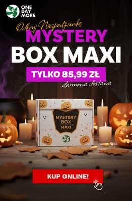One Day More - gazetka promocyjna Mystery Box MAXI od poniedziałku 20.10 do niedzieli 26.10