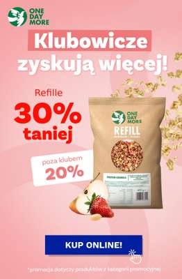One Day More - gazetka promocyjna Klubowicze zyskują więcej od wtorku 21.10 do czwartku 23.10