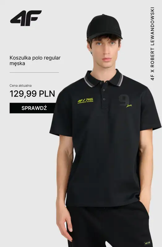 4F - gazetka promocyjna Nowa limitowana kolekcja 4F x Robert Lewandowski od soboty 18.10  - strona 8
