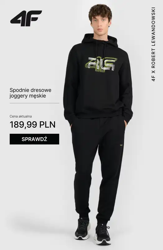 4F - gazetka promocyjna Nowa limitowana kolekcja 4F x Robert Lewandowski od soboty 18.10  - strona 5