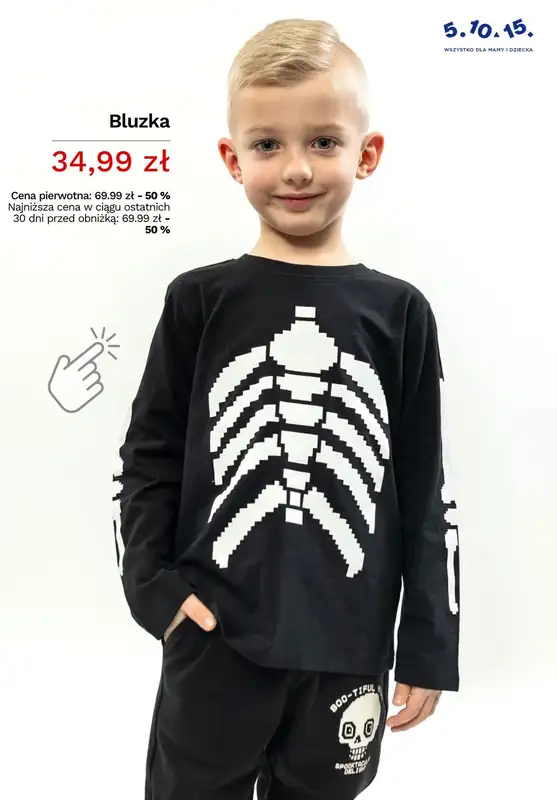 #Halloween - gazetka promocyjna 5.10.15 | Odzież dziecięca na halloween od piątku 17.10  - strona 7
