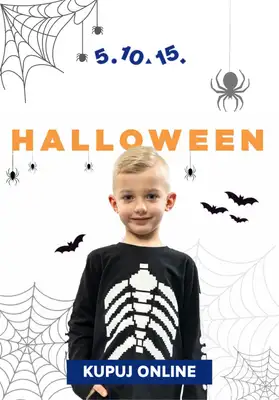 #Halloween - gazetka promocyjna 5.10.15 | Odzież dziecięca na halloween od piątku 17.10 