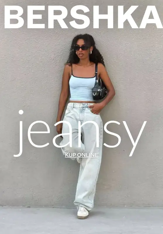 Bershka - gazetka promocyjna Jeansy damskie w atrakcyjnych cenach  