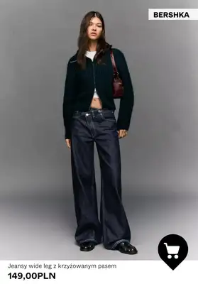 Bershka - gazetka promocyjna Jeansy damskie w atrakcyjnych cenach od piątku 17.10  - strona 3